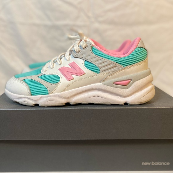 New Balance Womens 8. Pink, gray, mint and pale pink. Worn once. - Picture 1 of 3